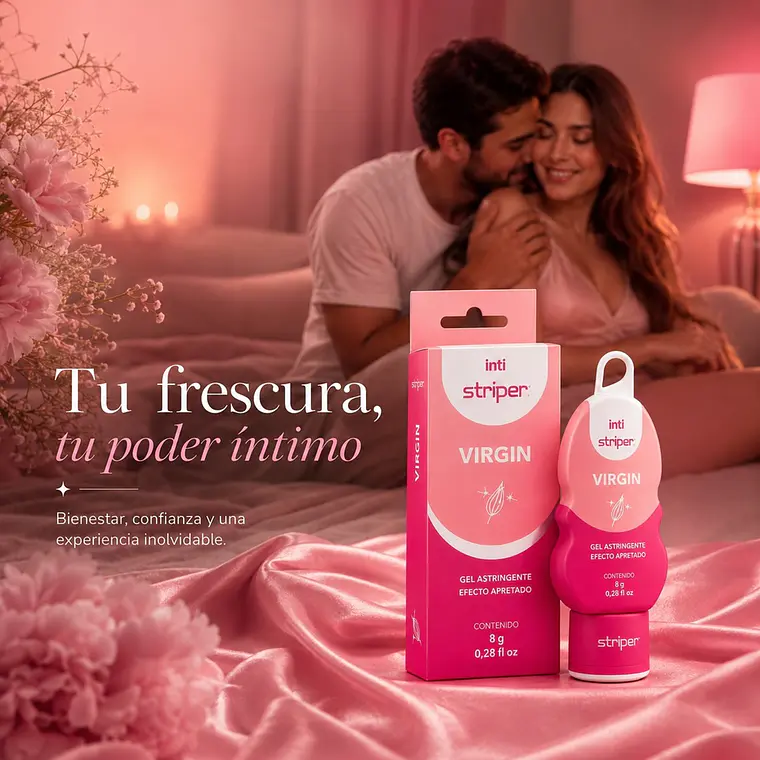 Gel Astringente Íntimo Femenino Virgin Striper Intt Cosméticos 30 ml 4