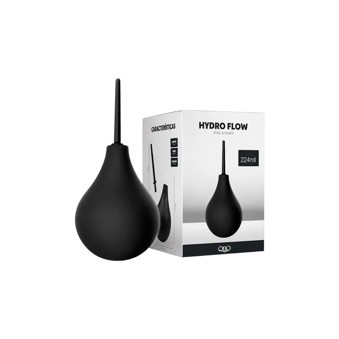 Ducha Enema Anal de Silicona 224 ml – Higiene Íntima Previa al Sexo Anal 1