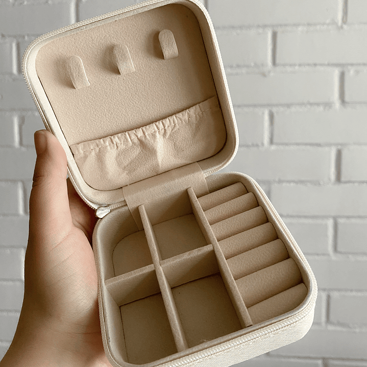 Joyero Cuadrado Pintado a Mano 2