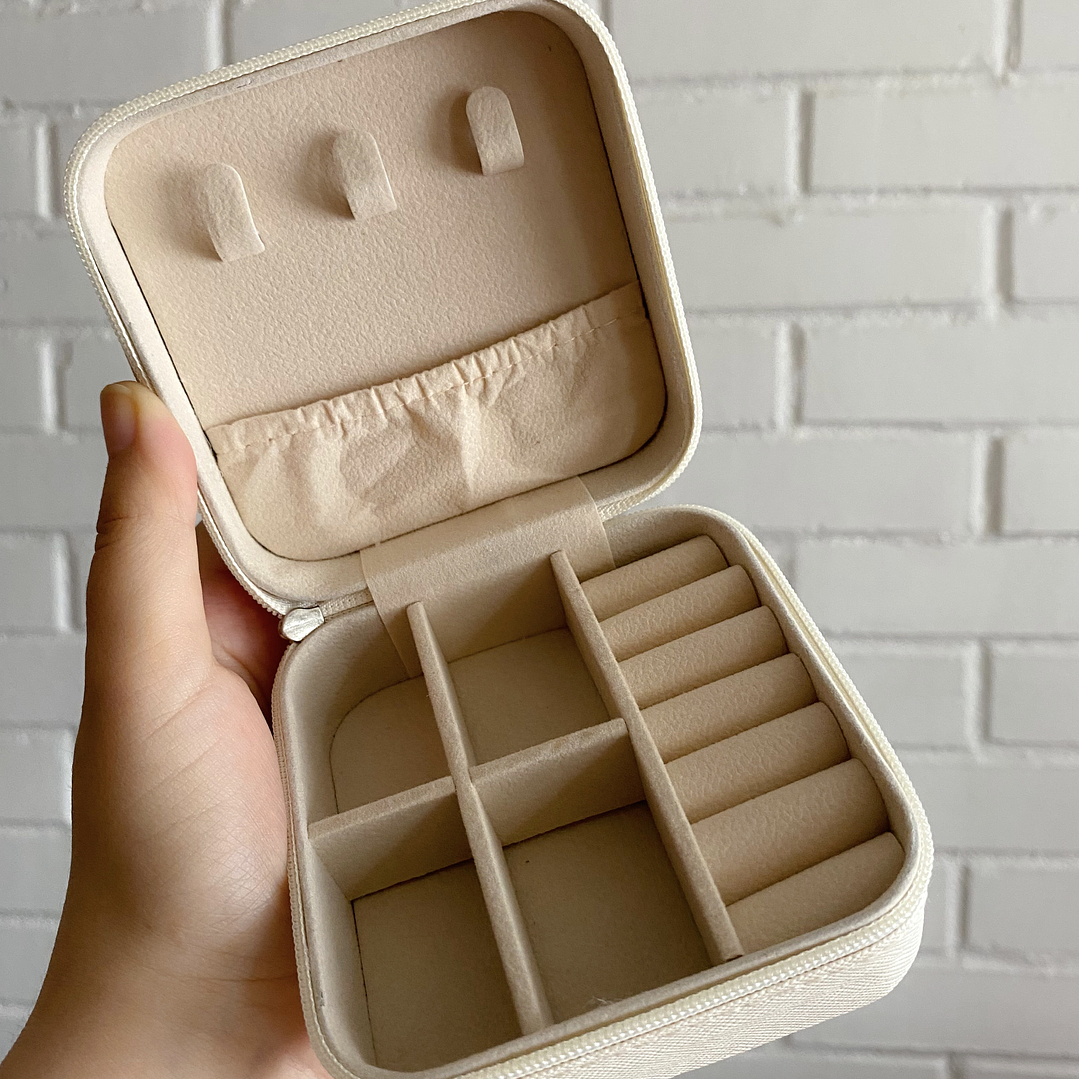 Joyero Cuadrado Pintado a Mano 2