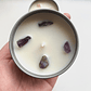 Vela de Soya con Amatista CALMA - Miniatura 2