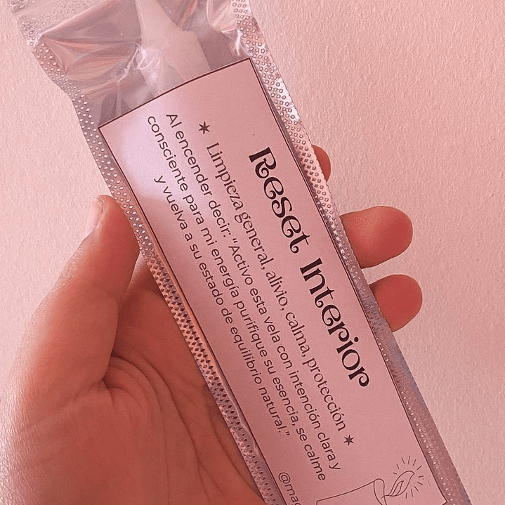 Vela de Sal Conjurada Reset Interior 1