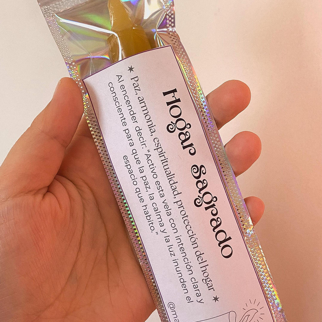 Vela Palo Santo Hogar Sagrado 1