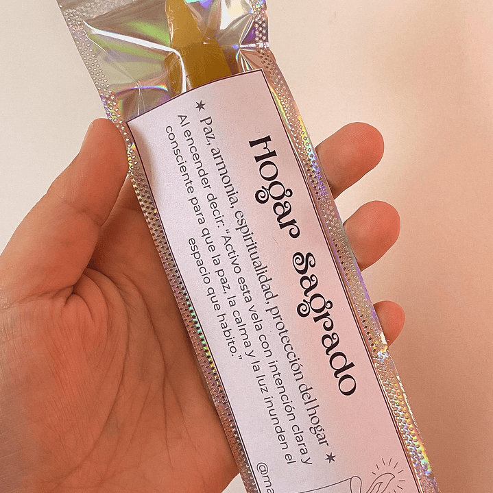 Vela Palo Santo Hogar Sagrado 1