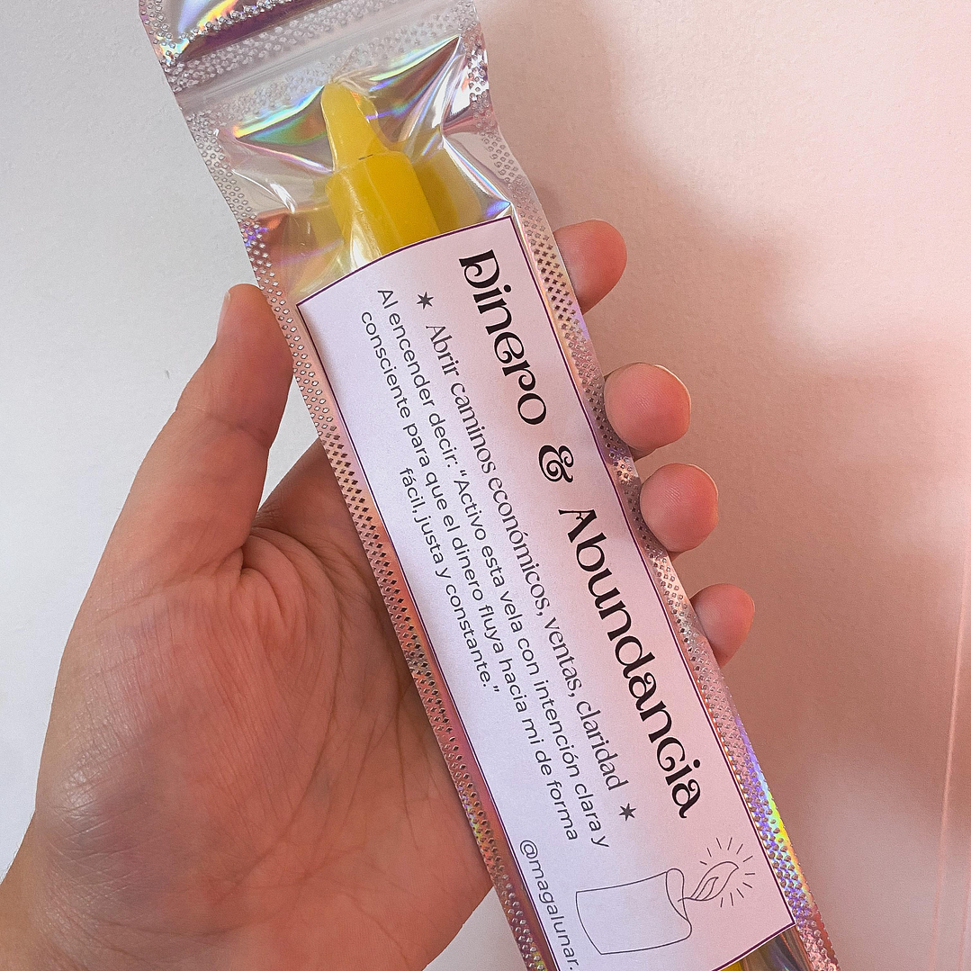 Vela Dinero & Abundancia 1