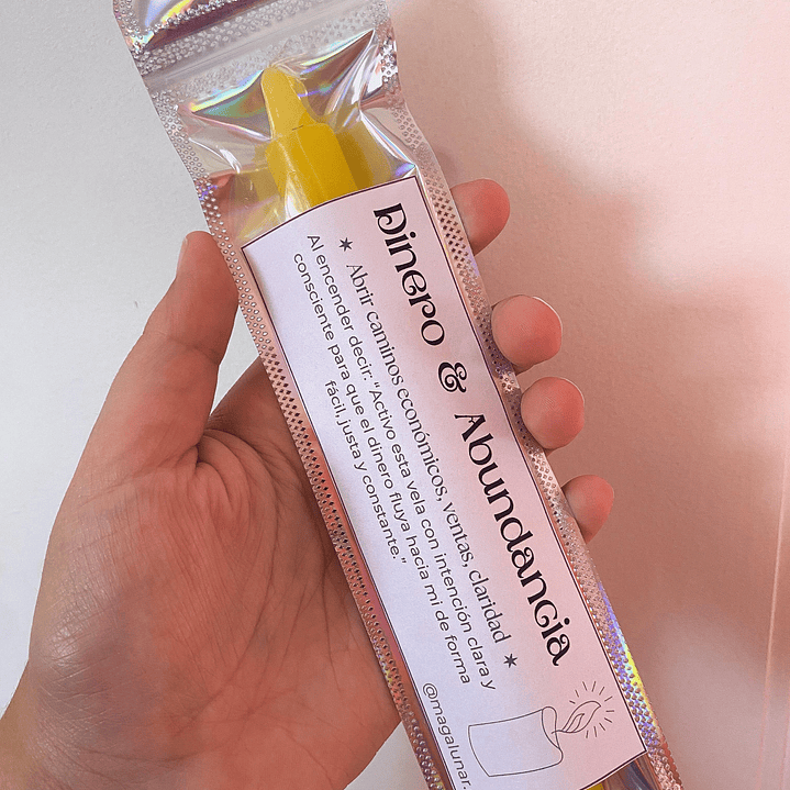 Vela Dinero & Abundancia 1