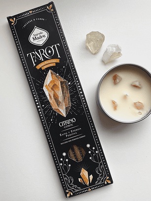 Sahumerio Tarot Gemas Citrino