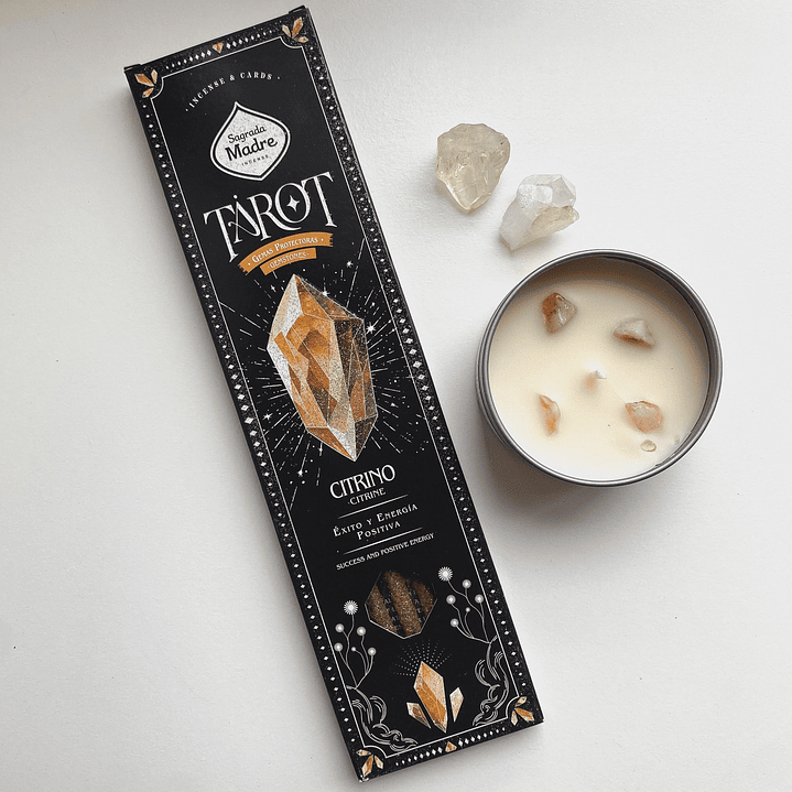 Sahumerio Tarot Gemas Citrino 1