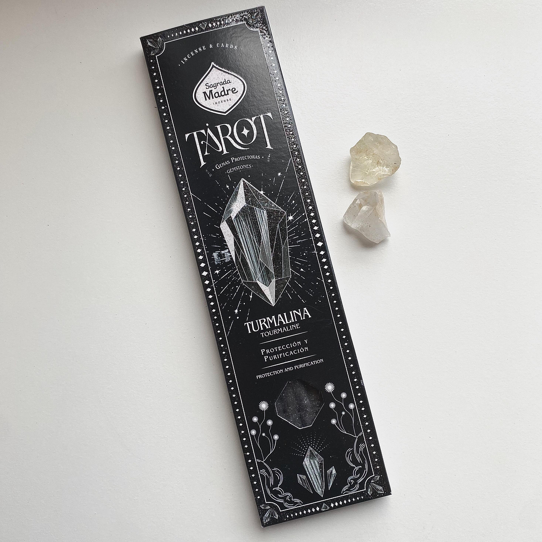 Sahumerio Tarot Gemas Turmalina 1