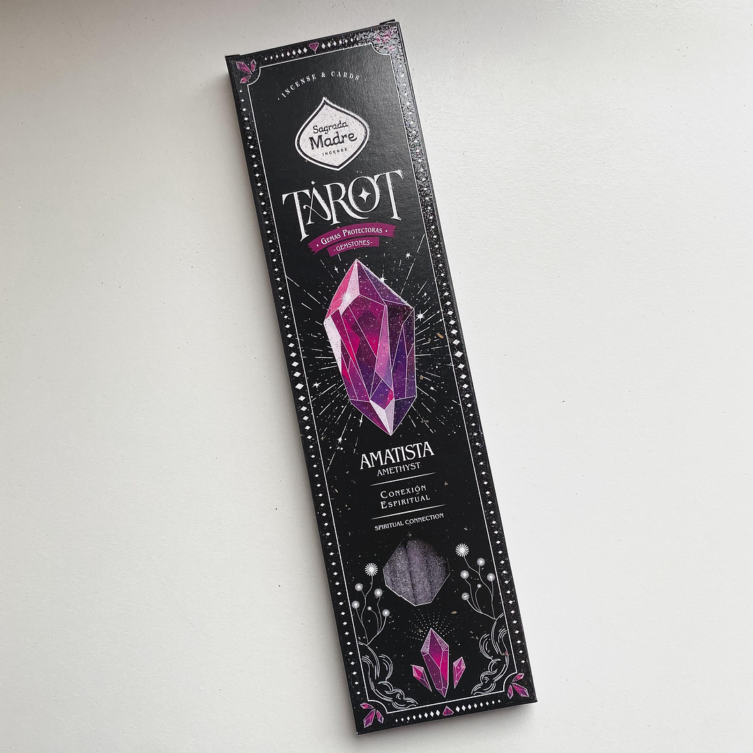 Sahumerio Tarot Gemas Amatista 1