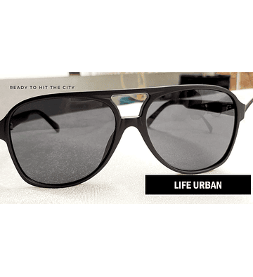 URBAN GAFAS DE SOL  - BLACK/BLACK C1