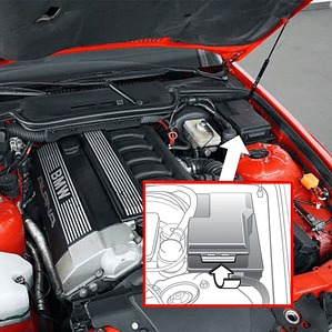 Tampa da Caixa de Fusíveis BMW E36 - Tampa Protetora