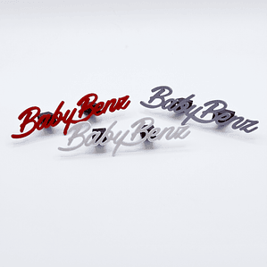 Símbolo para Grelha – BabyBenz (Cores ao Gosto) 