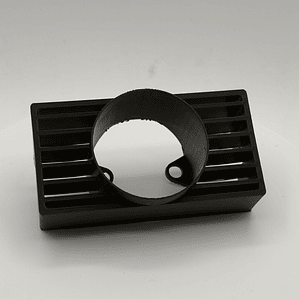 Suporte para Manómetro 52 mm no Ventilador Lateral – Mercedes 190 W201