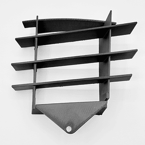 Grelha do Para-choques Esquerda/Direita para Peugeot 205 Rally