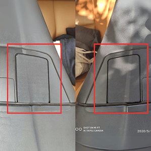 Tampa de Acabamento Lateral – BMW E46 Cabrio – Conjunto