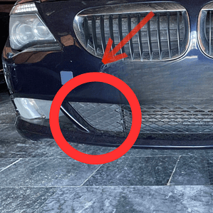 Conjunto Tampas do Para-choques Frontal – BMW E63 / E64 635d Coupé