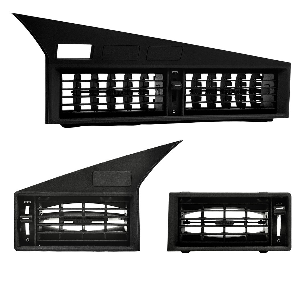 Pack Grelhas Mercedes 190 W201 com ventiladores (Central, Direita e Esquerda) 1