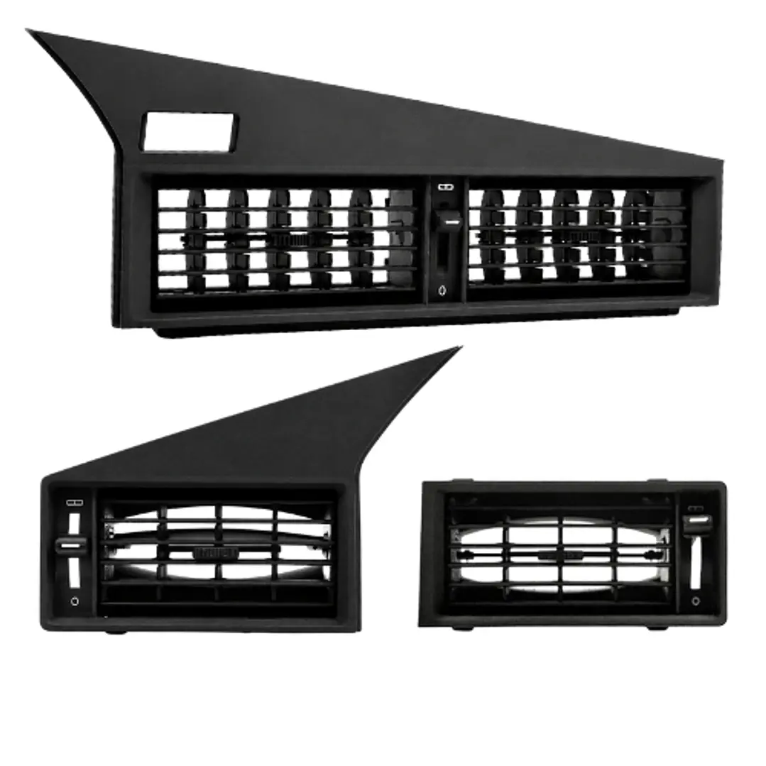 Conjunto de Grelhas Tablier (Central, Esquerda e Direita) – Mercedes 190 / 190E / 190D (W201) 10
