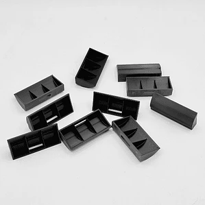 Soporte de reparación universal para paneles de puerta de BMW E36 - Juego de 10