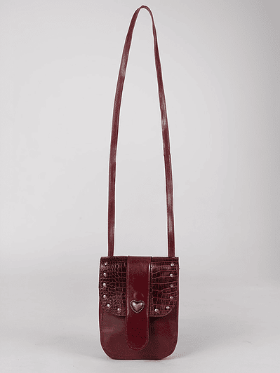 Cartera Julieta Guinda