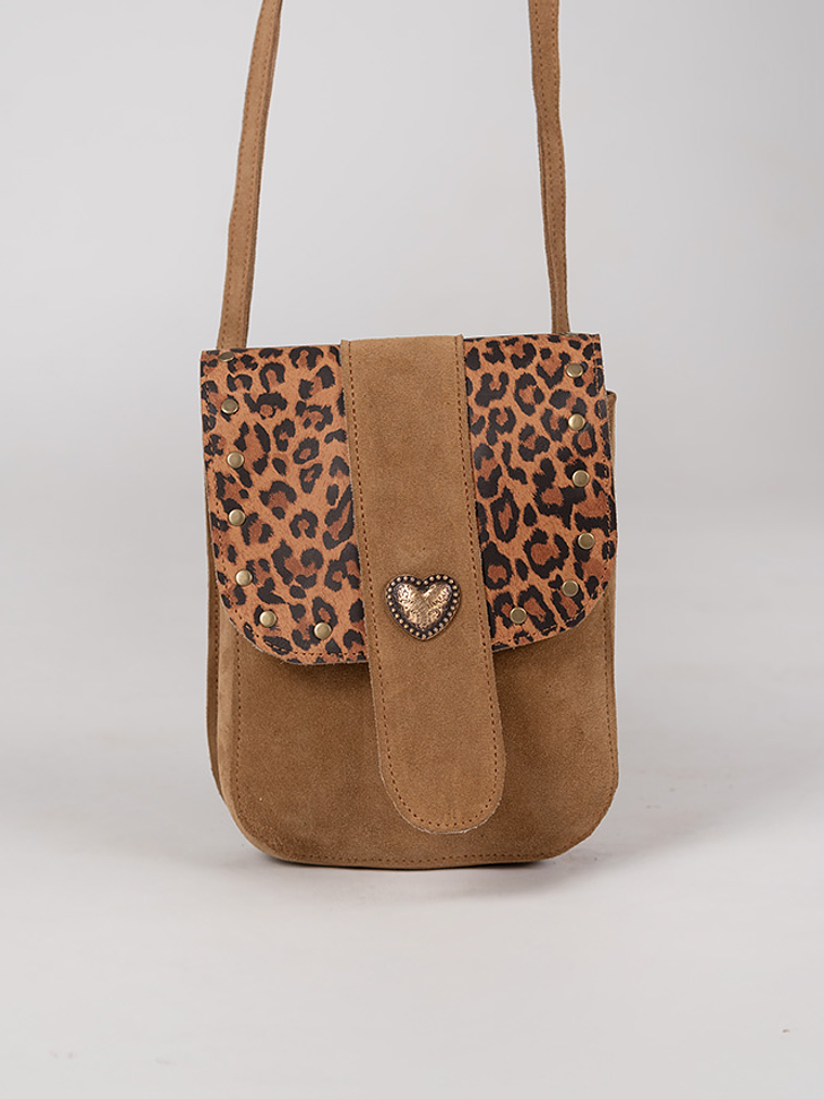 Cartera Julieta Café Print 2