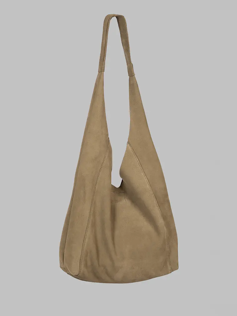 Cartera Sofia Verde Olivo Gamuza 6