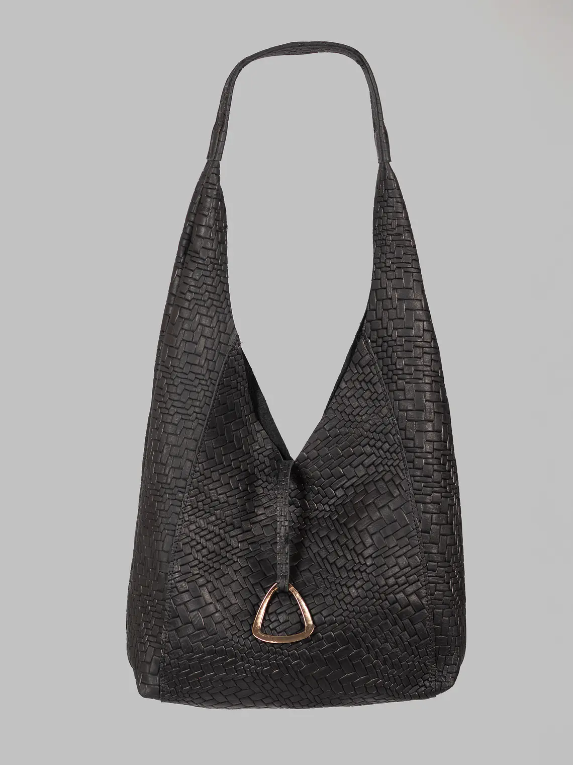 Cartera Sofia Negro Trenzado  1