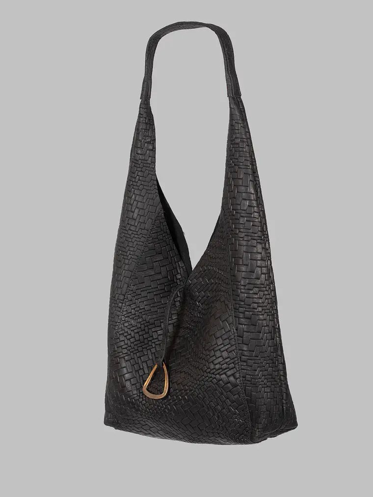 Cartera Sofia Negro Trenzado  3