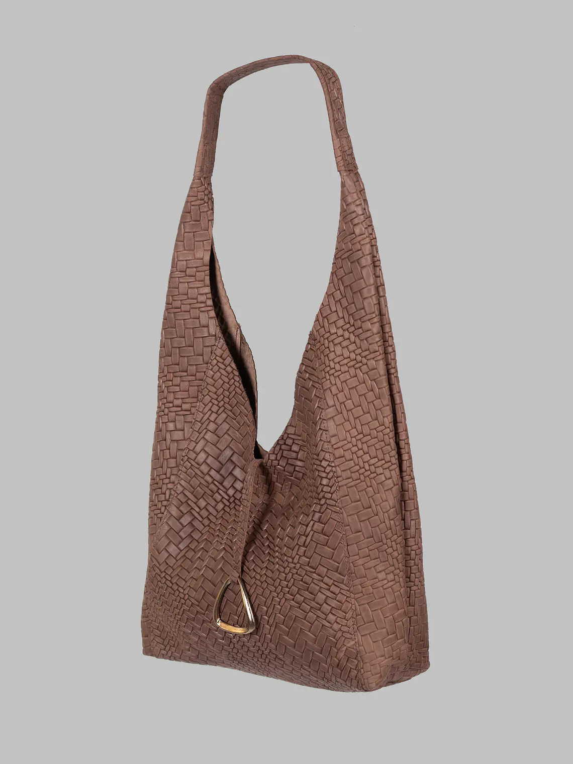 Cartera Sofia Café Moro Trenzado  3