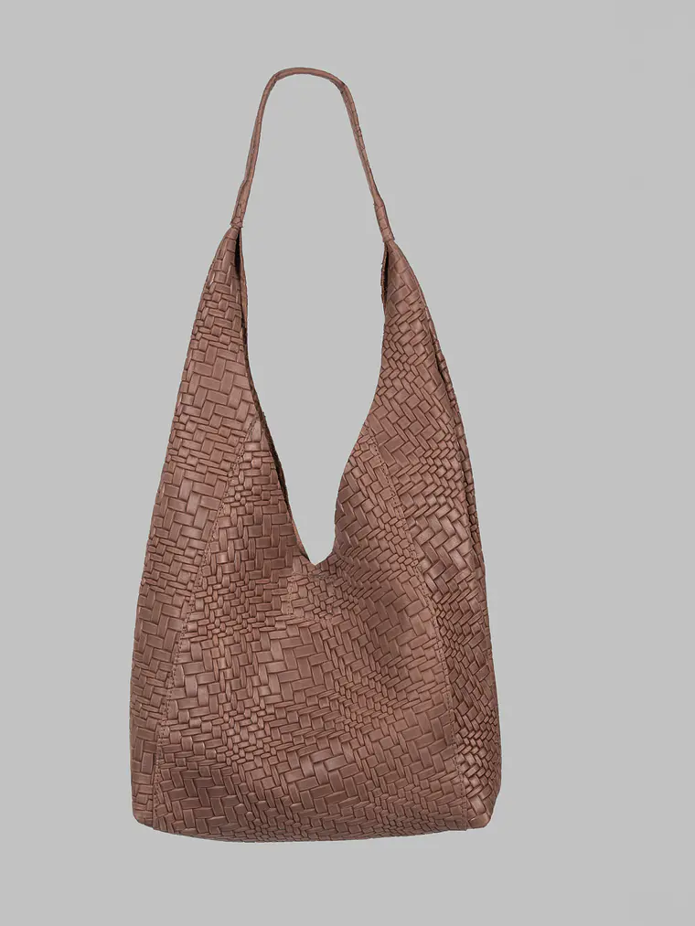 Cartera Sofia Café Moro Trenzado  6