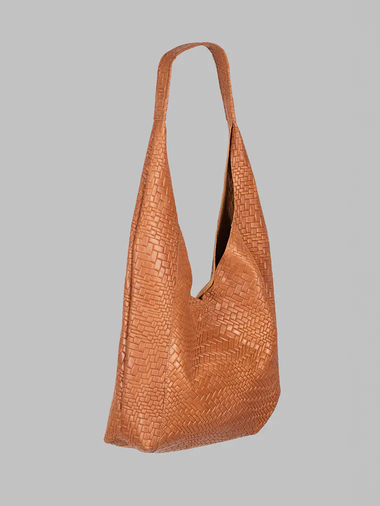 Cartera Sofia Café Trenzado  6