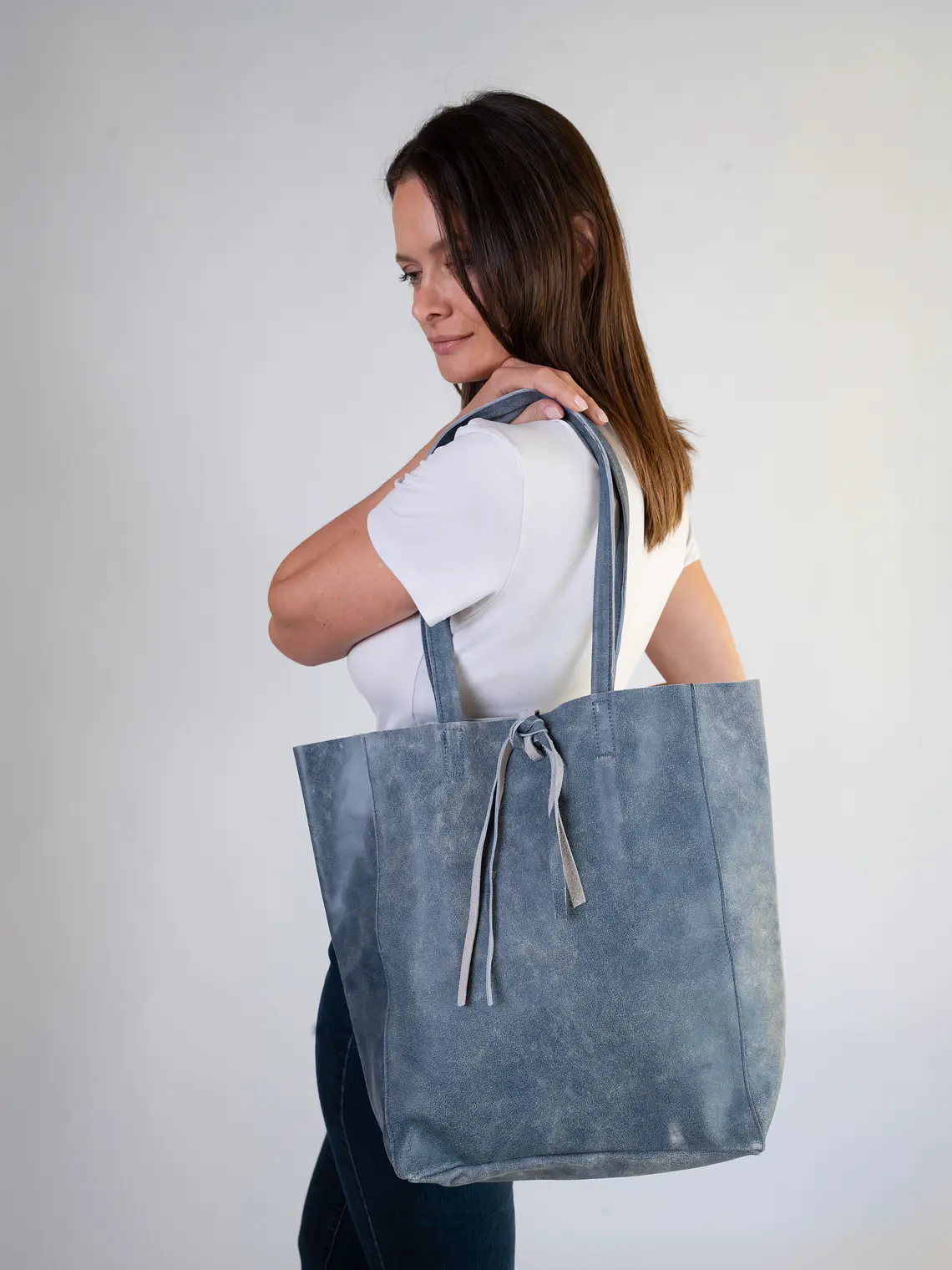 Cartera Martina Azul Piedra 2
