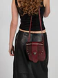 Cartera Julieta Guinda - Miniatura 2