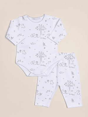 Amis Printed pima cotton set (origin PERU)