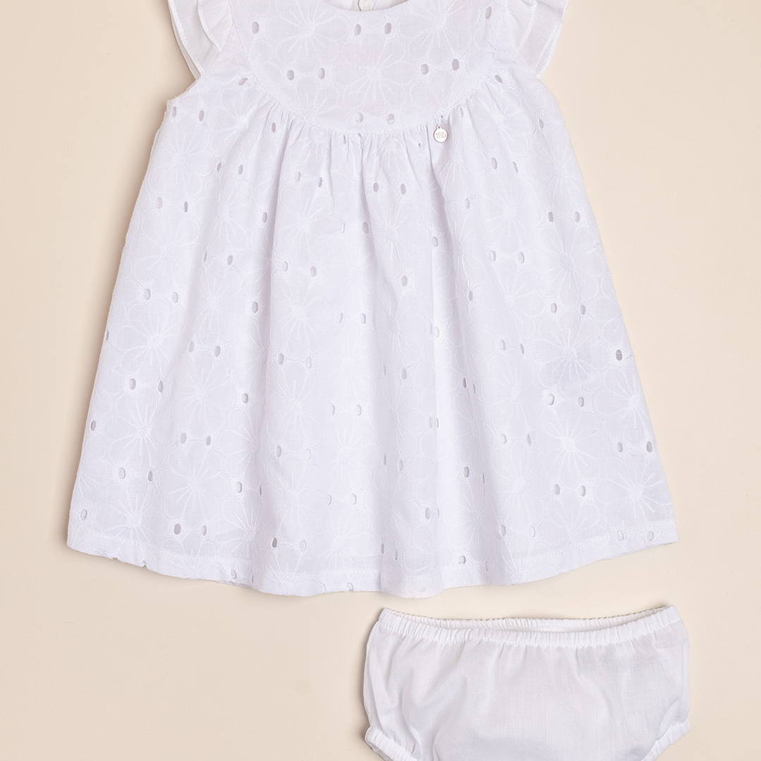 Juli Broderie Cotton Dress 1