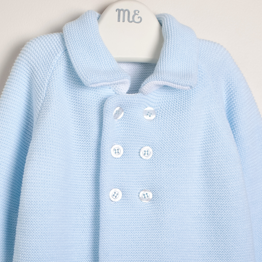 Cold Reversible Cardigan Garter Stich 2