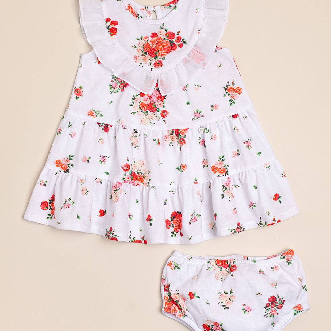 Arianna Exclusive Printed Cotton Dress 1