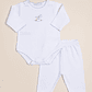 Rocking Horse Set Peruvian Pima Cotton Bodysuit with Pants - thumbnail 1