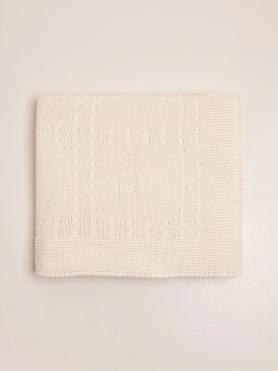 Blanket with Braids and squares
