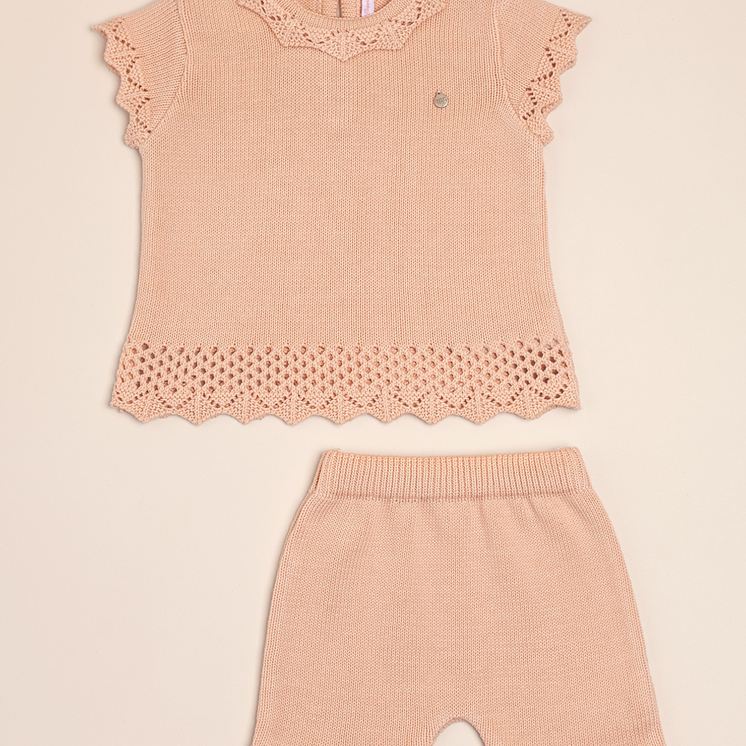 Clementina Matching Set mini Openwork with collar 3