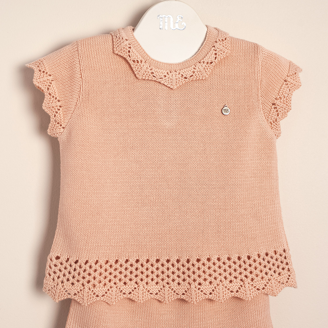 Clementina Matching Set mini Openwork with collar 2