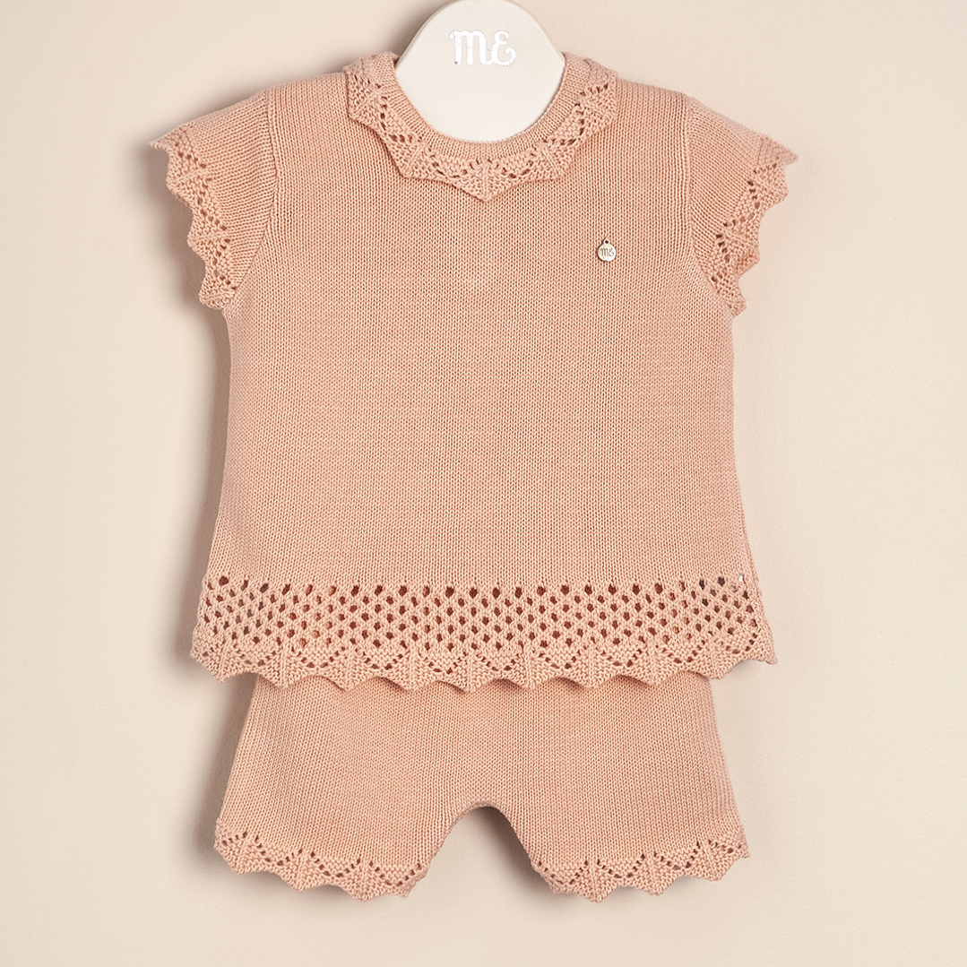 Clementina Matching Set mini Openwork with collar 1