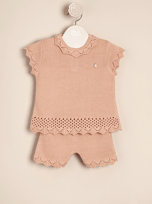 Clementina Matching Set mini Openwork with collar