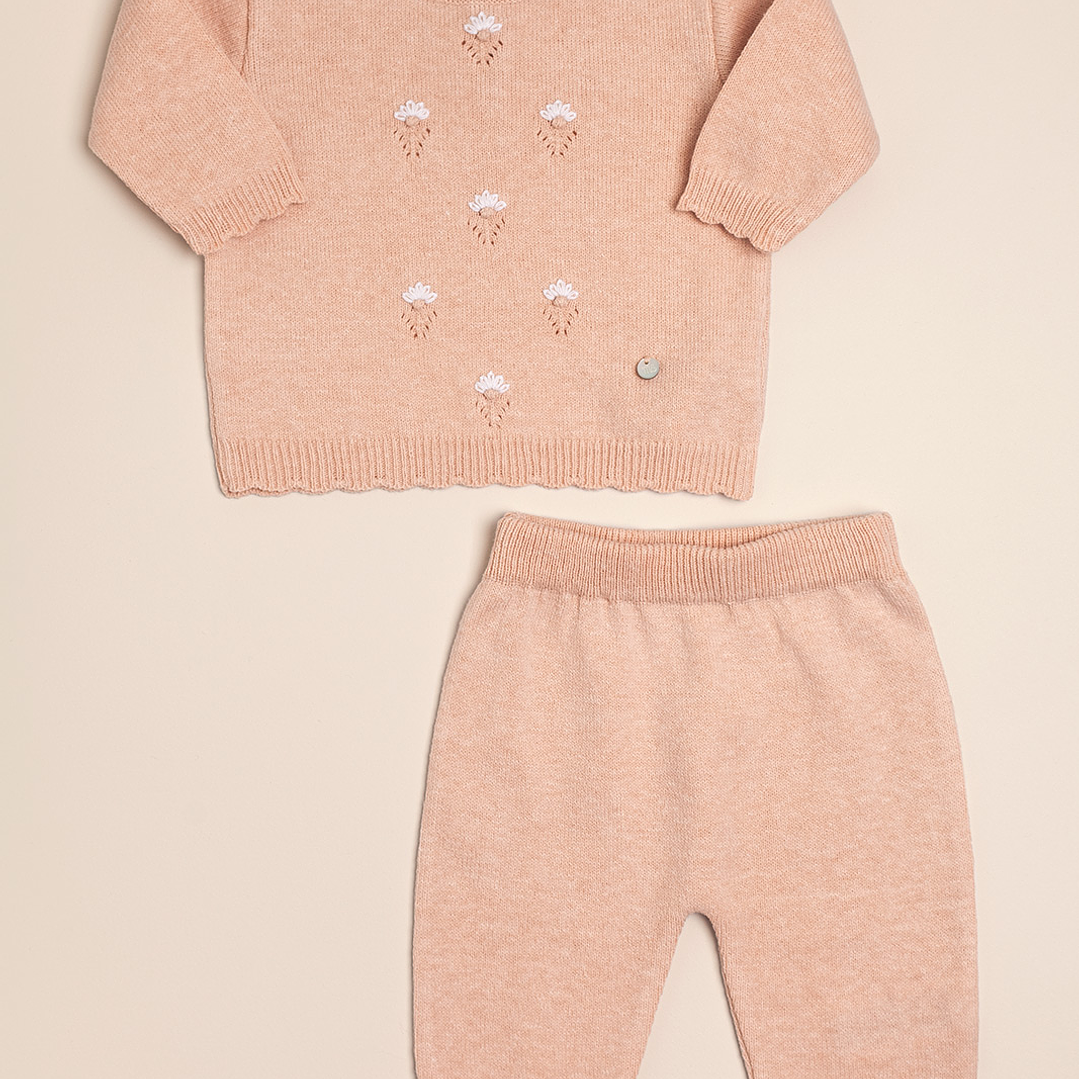 Loretta 2 piece embroidered matching set 2