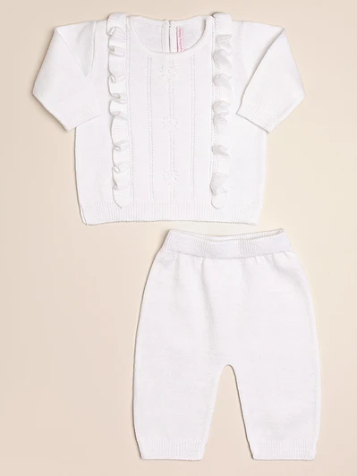 Grace 2 piece Ruffled Matching Set