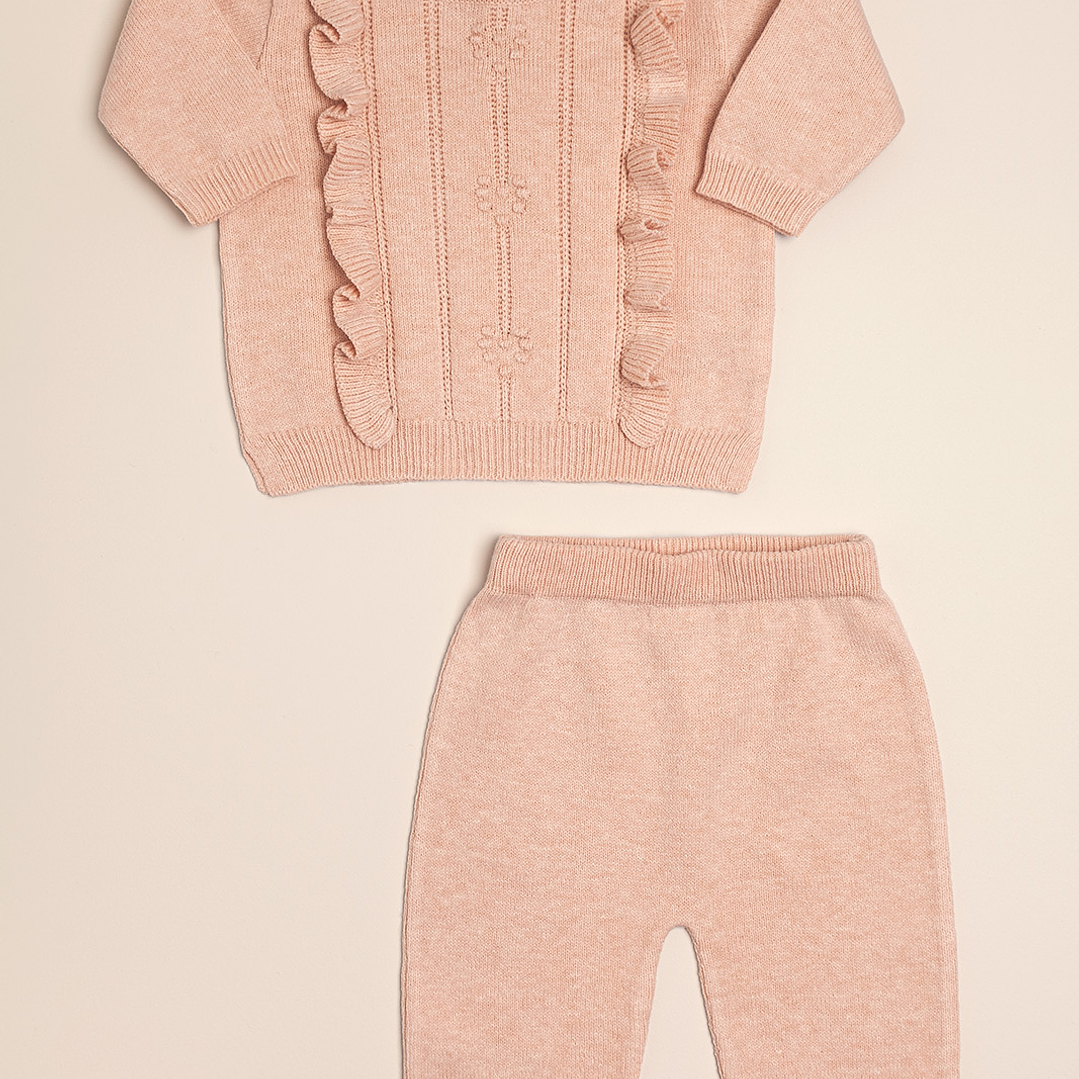 Grace 2 piece Ruffled Matching Set 2