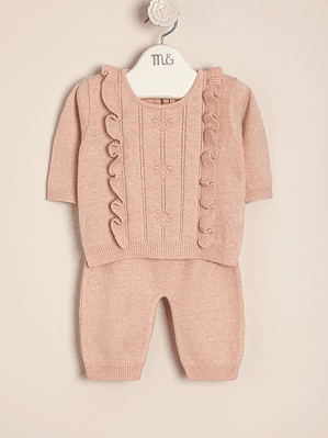 Grace 2 piece Ruffled Matching Set