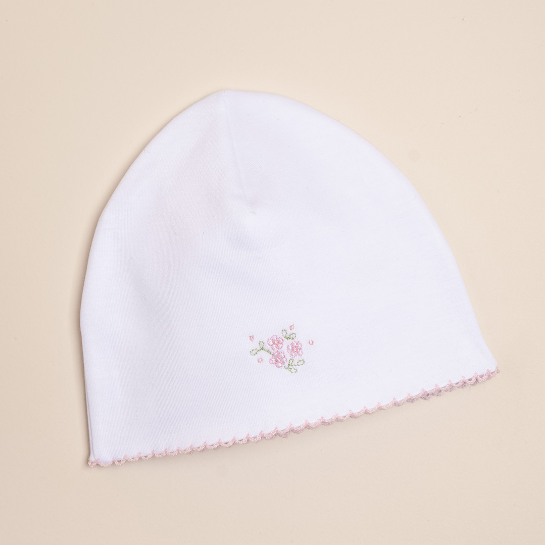 Pima Cotton Embroidered Baby Hat origin Peru 1