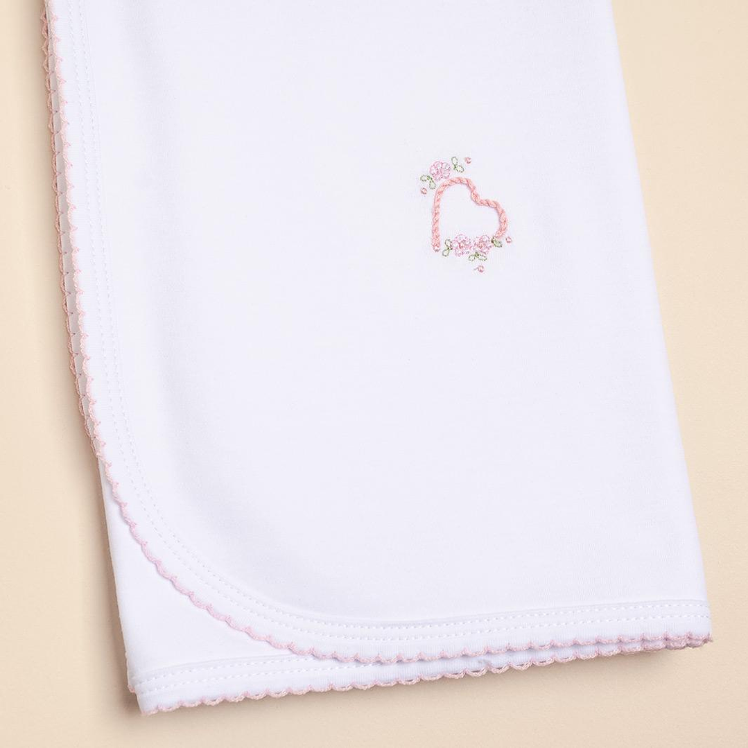 Pima Cotton Embroidered Blanket origin Peru 2